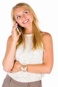 Image result for Lady Talking On Phone