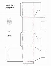 Image result for 5X5 X 5 Inch Box Template