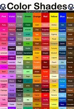 Image result for Color Gradation Chart