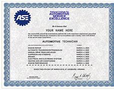Image result for Mechanic Certificate Fake