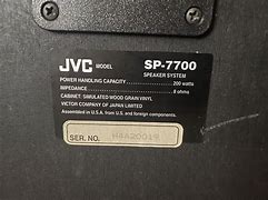 Image result for JVC SP 7700 Speakers