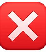 Image result for X Emoji Copy Paste