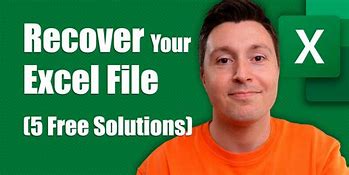 Image result for Recover Unsaved Excel Spreadsheet