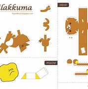 Image result for Rilakkuma Papercraft Templates