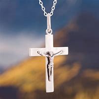 Image result for Jesus Cross Necklace