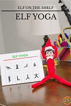 Image result for Elf On the Shelf Yoga