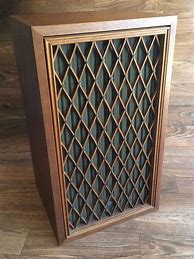 Image result for Vintage Wooden Tower Speakers