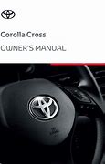 Image result for Toyota Corolla Cross Repair Manual