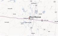 Image result for West Monroe LA Map