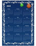 Image result for Blank Yearly Calendar 2020