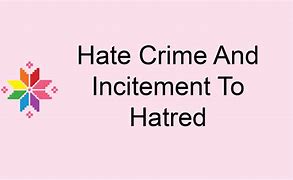 Image result for An Example of a Hate Crime