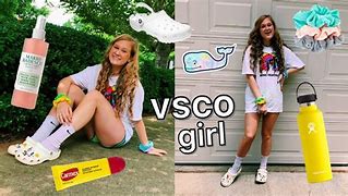 Image result for VSCO Girl Aesthetic Clothes