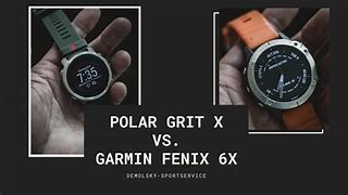 Image result for Polar Grit XVS Fenix 6