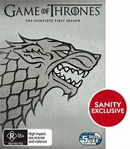 Image result for Game of Thrones Season 1 DVD