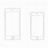 Image result for iPhone 8 Black Screen Vector