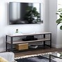 Image result for Console Table Under TV Mounted On Wall