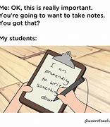 Image result for School Notes Meme