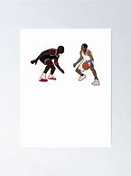 Image result for Allen Iverson vs Michael Jordan Poster