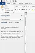 Image result for Open the Navigation Pane