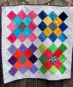 Image result for Quilts Made with 4 Inch Squares