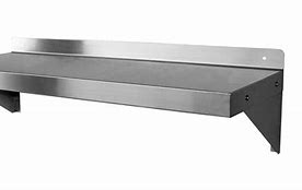 Image result for Commercial Stainless Steel Wall Shelf