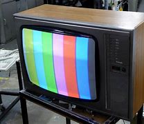 Image result for Old Sanyo Colored CRT TV