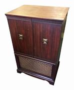 Image result for All Pictures of GE Stereo Cabinets with Phonograph and Radio