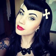 Image result for Psychobilly Hair