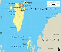 Image result for Bahrain Island Map