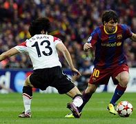Image result for Messi vs Park Ji Sung