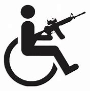 Image result for Handicap Shooter Sticker