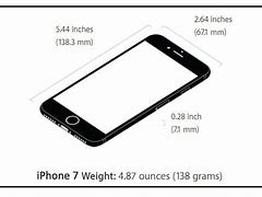 Image result for iPhone 8 Plus Physical Size
