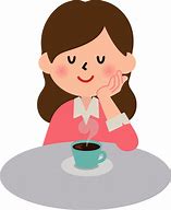 Image result for Women Drinking Coffee Clip Art
