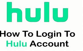 Image result for Hulu Sign In