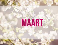 Image result for maart