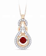Image result for Heart Rose Gold with Infinaty