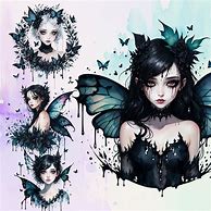 Image result for Anime Dark Fairy