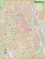 Image result for Mapa Kosice Ulice
