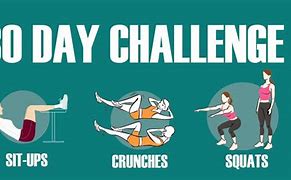 Image result for Printable 30-Day Sit Up Challenge Women