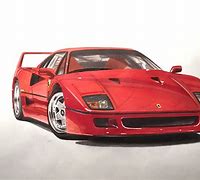 Image result for Ferrari F40 Art