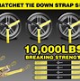 Image result for 4 Ratchet Straps Heavy Duty