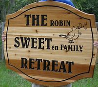 Image result for Outdoor Family Name Signs