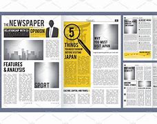 Image result for Business Newspaper Layout