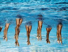 Image result for Synchronized Swimming Cold Water