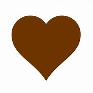 Image result for Brown Heart Clip Art