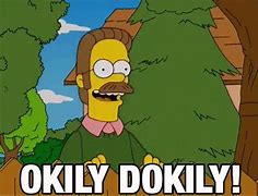 Image result for Ned Flanders Okely Dokely