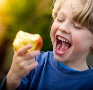 Image result for Boy Eating Apple Cartoon