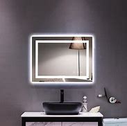 Image result for Wall Mounted Mirror with LED Light