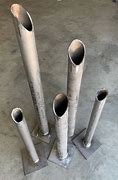 Image result for Stanchion Pipe Support
