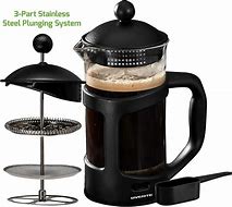 Image result for French Press Coffee and Tea Maker